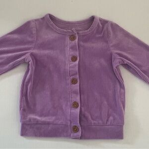 “Little Millie” toddle size 18 month, Purple Cardigan